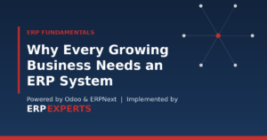 Why every growing business needs an ERP system — ERPExperts guide to ERP software benefits